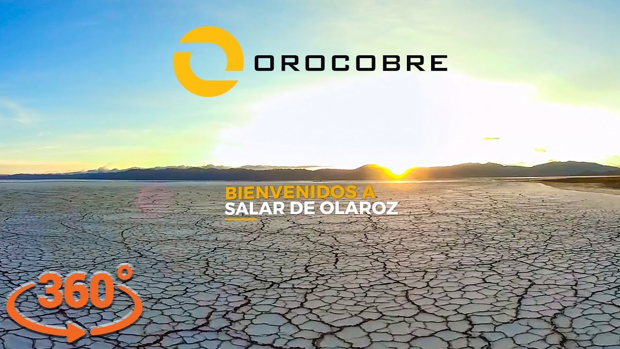 Tour 360° de la Planta de litio Olaroz de Orocobre [4K]