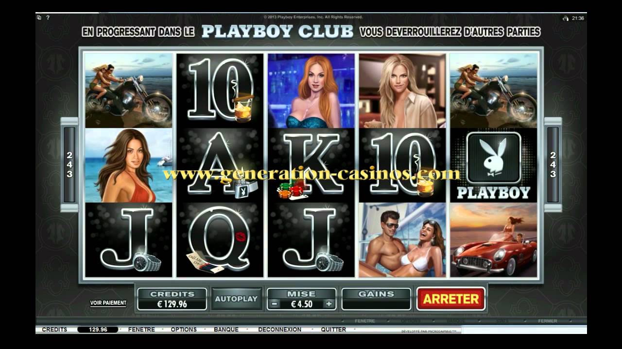The Playboy slot machine