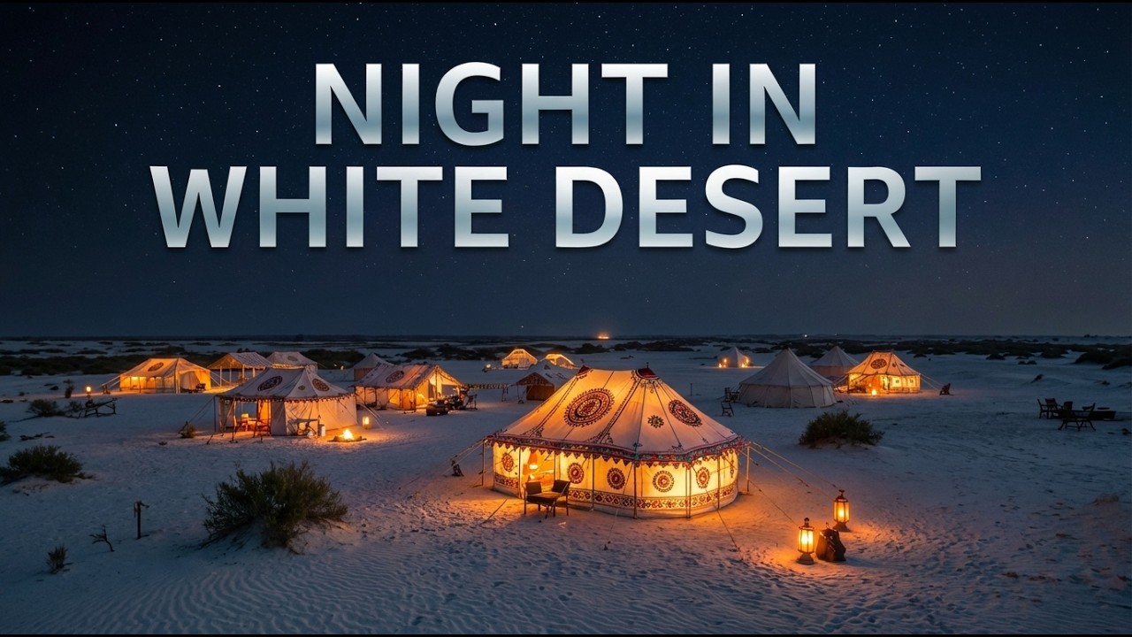 Inside the White Desert of India | Night in KUTCH – India का सबसे खूबसूरत White Desert |