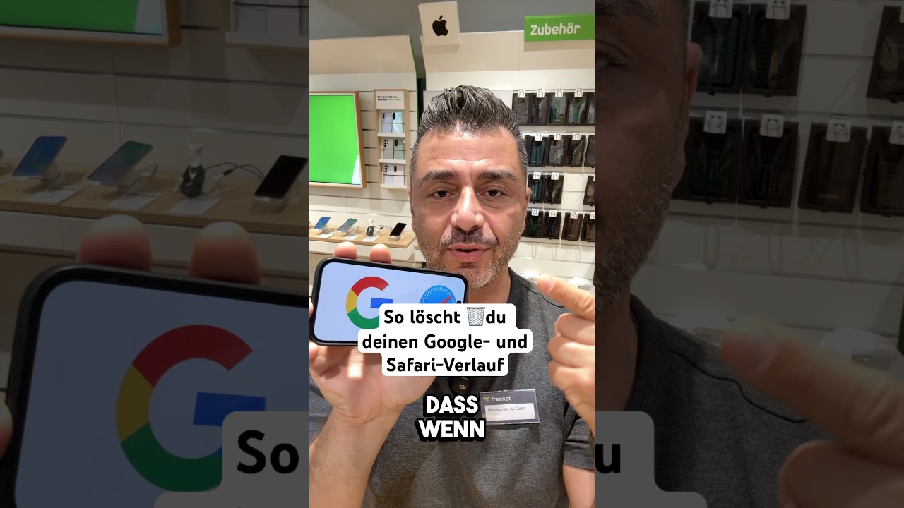 So l&ouml;scht 🗑️du deinen Google- und Safari-Verlauf #techtips #iphonetips #samsungtips #iphonetricks