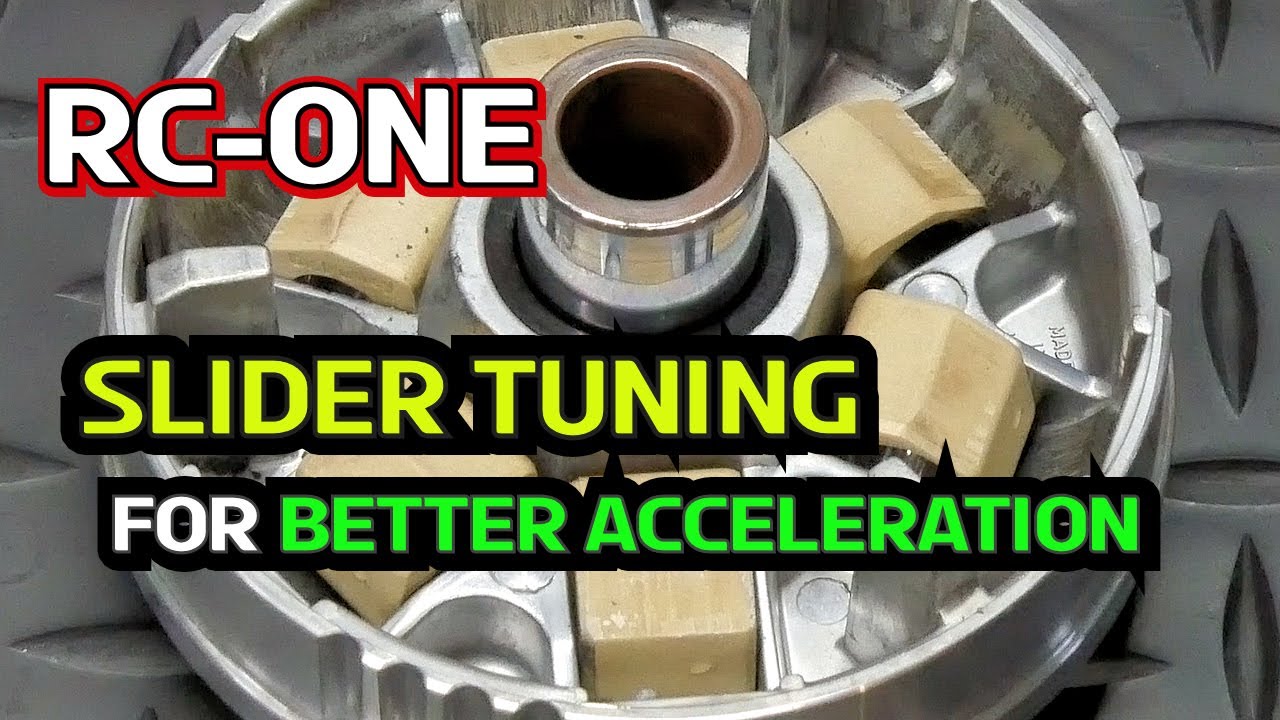RC-One : Roller Tuning : Increasing Performance With The Right Slider Weights : RC1 : Part 11