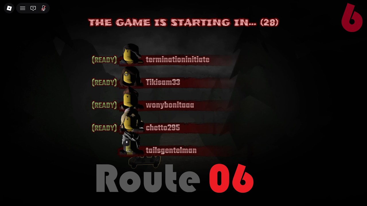 Route 06 v0.2: 5 player Ethan gameplay