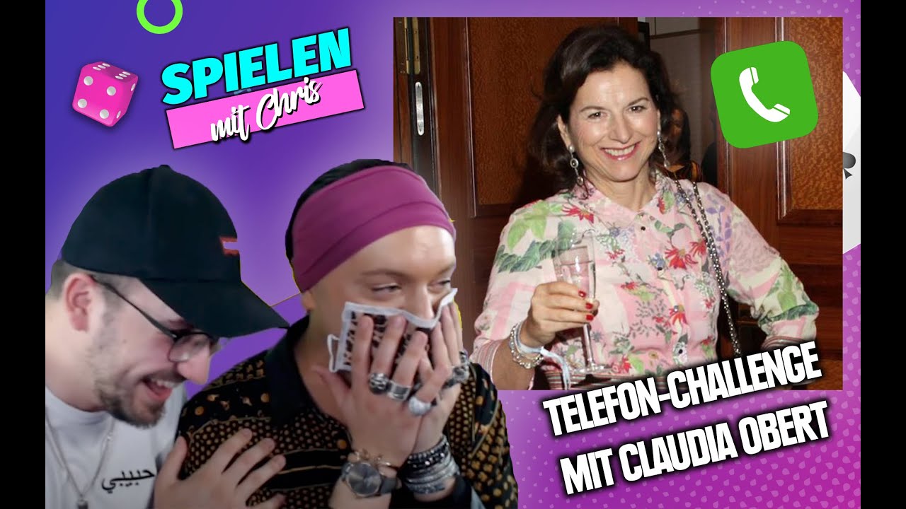 Claudia Obert & Desiree Nick - Telefon-Challenge mit Julian F.M Stoeckel | Spielen Mit Chris
