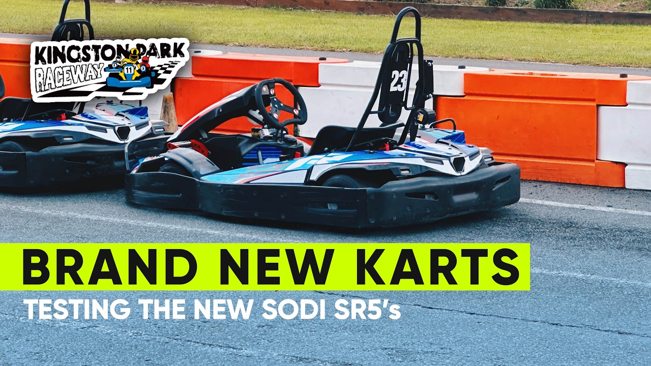 KINGSTON PARK RACEWAY | Testing The BRAND NEW Sodi SR5 Karts (4K POV)