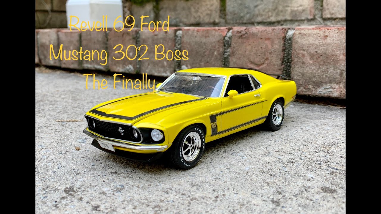 Revell 69 Ford Mustang 302 Boss #5 The Finally