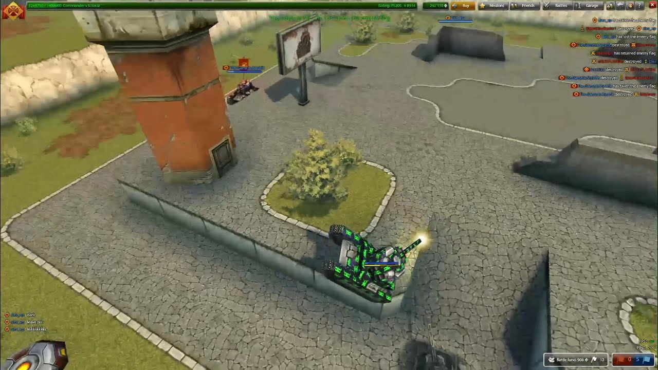 Tanki Online XP/BP Skills | Highlights #3 by v1ctorzz