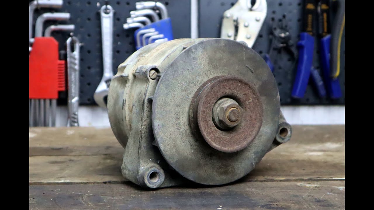Bosch Alternator Restoration  // 1985 Porsche 924 Restoration Project // Part 24