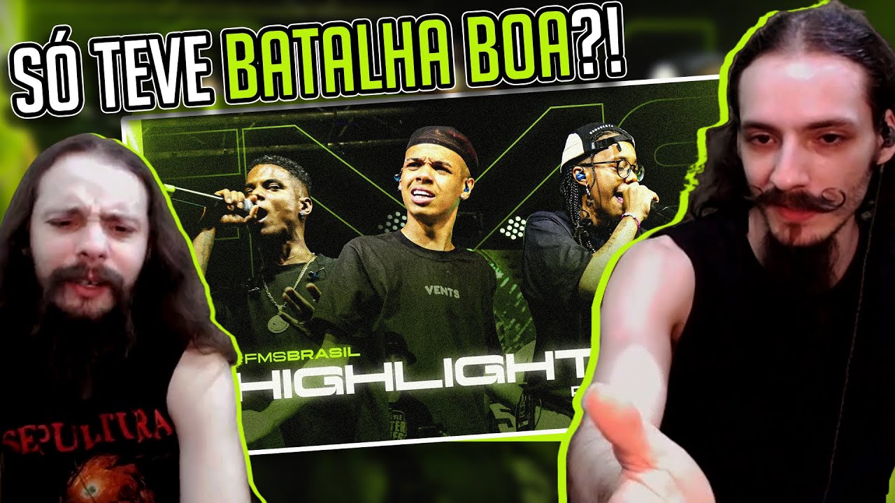 MÚSICOS REAGEM A "HIGHLIGHTS (MELHORES RIMAS) 