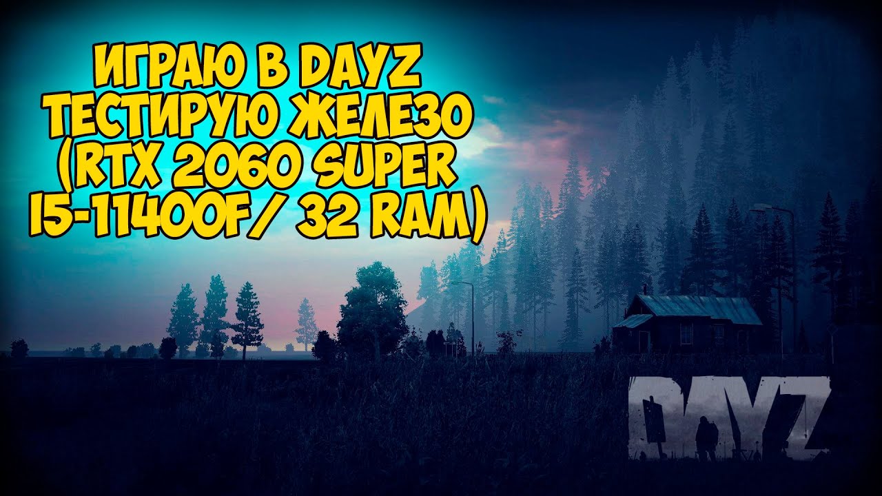Тест стрима в DAYZ (RTX 2060 Super/ i5-11400f/ 32 RAM)