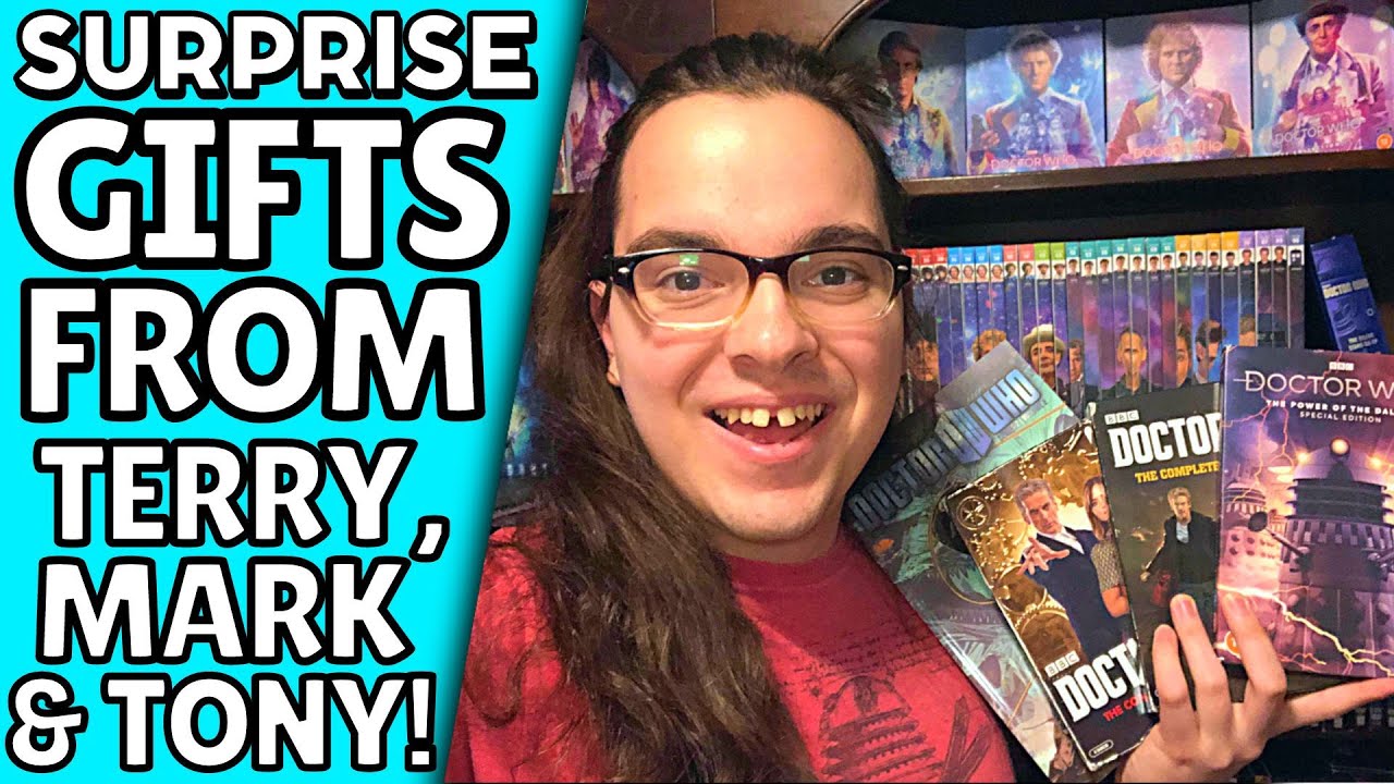 Surprise Doctor Who Gifts from Terry, Mark & Tony! Plus Giveaway!