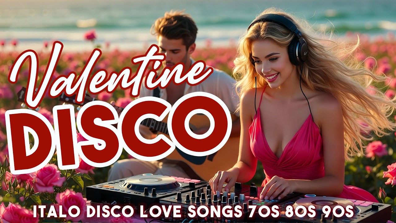 Valentine Disco Classics ❤️ Italo Disco Love Songs 70s 80s 90s | Sandra, Laura Branigan, Boney M,...