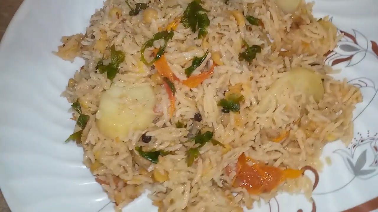 Winter Special Recipe || White Chana Pulao ||  By Naseem Kitchen!