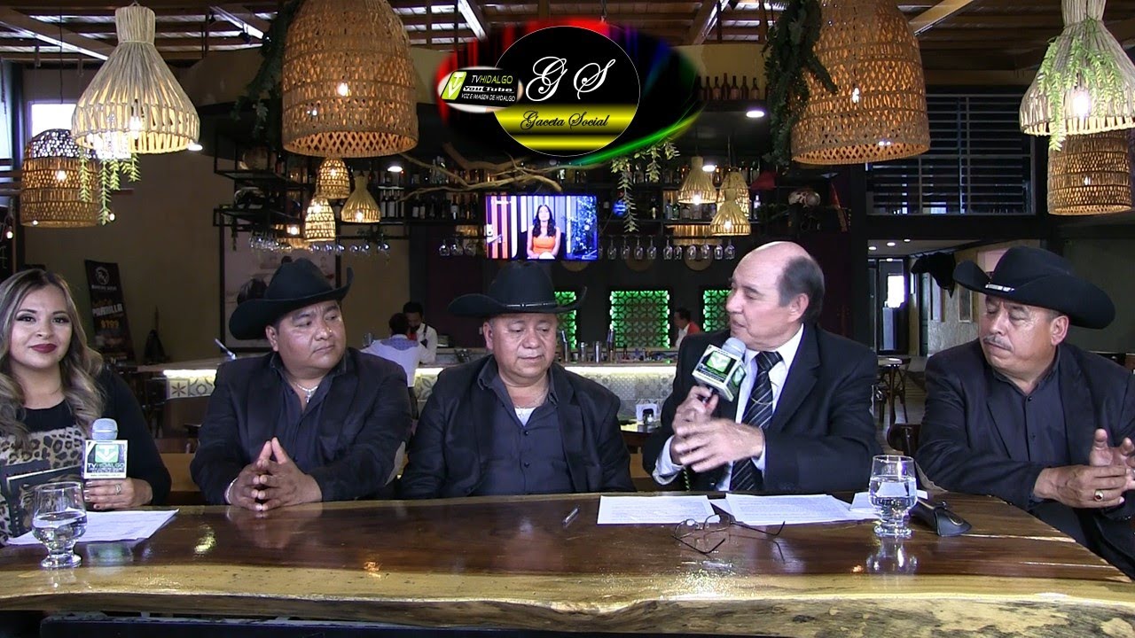 TRIO DINASTIA HIDALGUENSE EN EL PROGRAMA GACETA SOCIAL