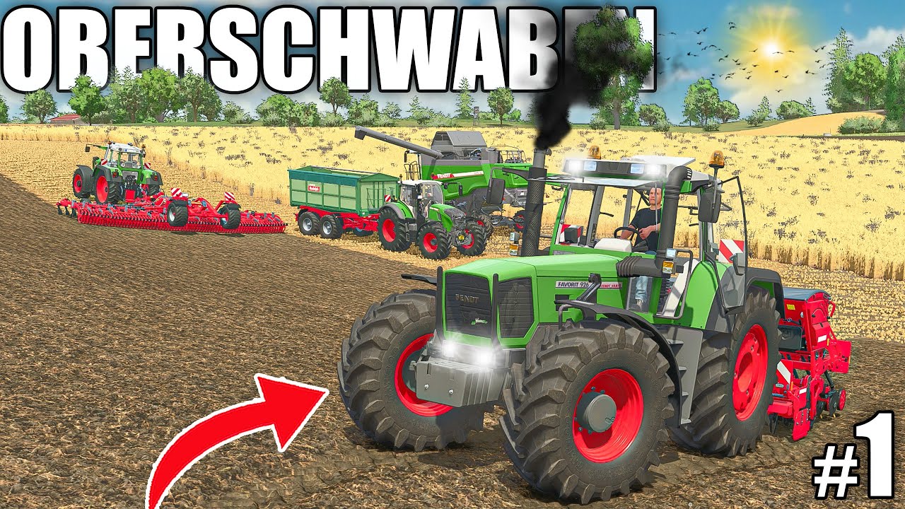 WELCOME TO GERMANY! | Animals in OBERSCHWABEN | Farming Simulator 25 - Episode 1
