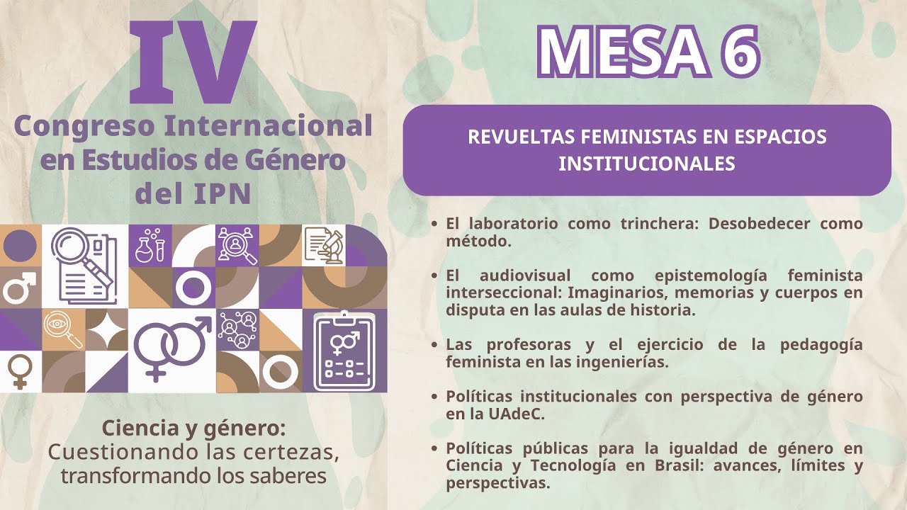 M6 Revueltas Feministas en Espacios Institucionales - UPGPG