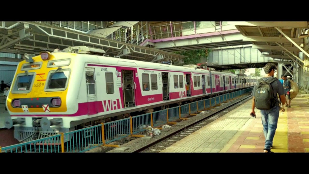 Mumbai Local Train Dadar Station Cinematic Videos Mumbai Max.