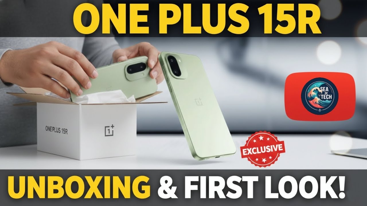 OnePlus 15R Unboxing & Hands On Review | Price, Specs & Features