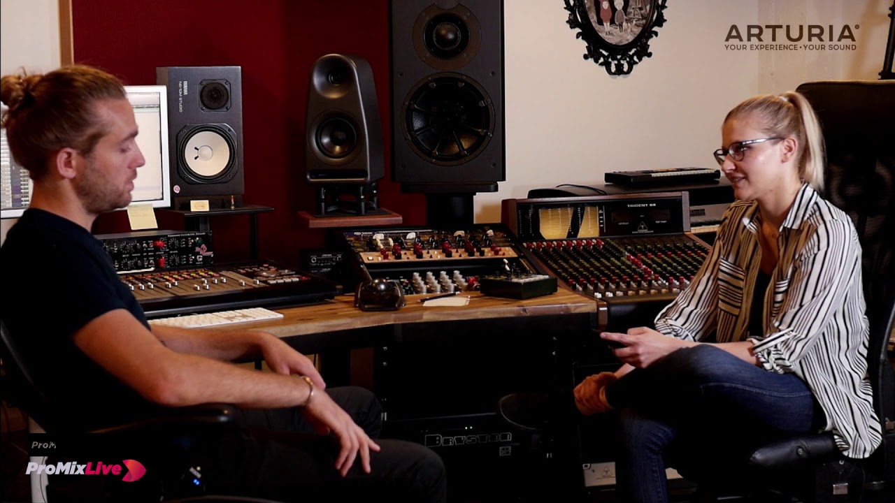 Interview de l'ingénieur son Perceval CARRÉ au studio Mastoid.