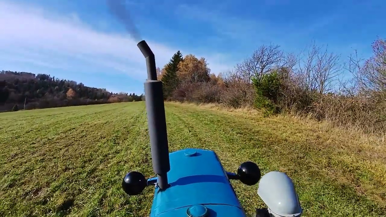 Zetor 25 A barvení podzimu