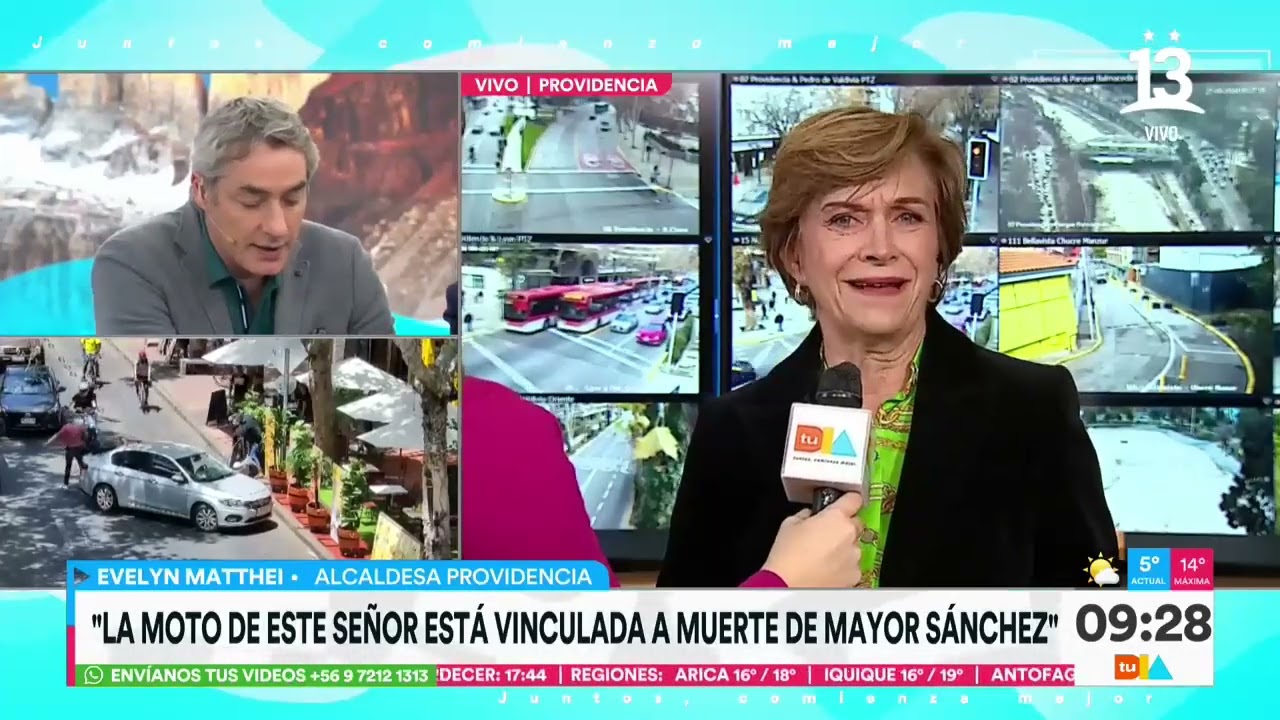 Alcaldesa Matthei aclara conficto con subse. Monsalve por motochorros | Tu Día | Canal 13