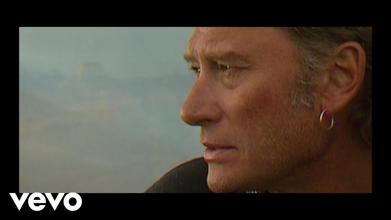 Johnny Hallyday - Le pénitencier (Clip Officiel & Lyric Video 2021)