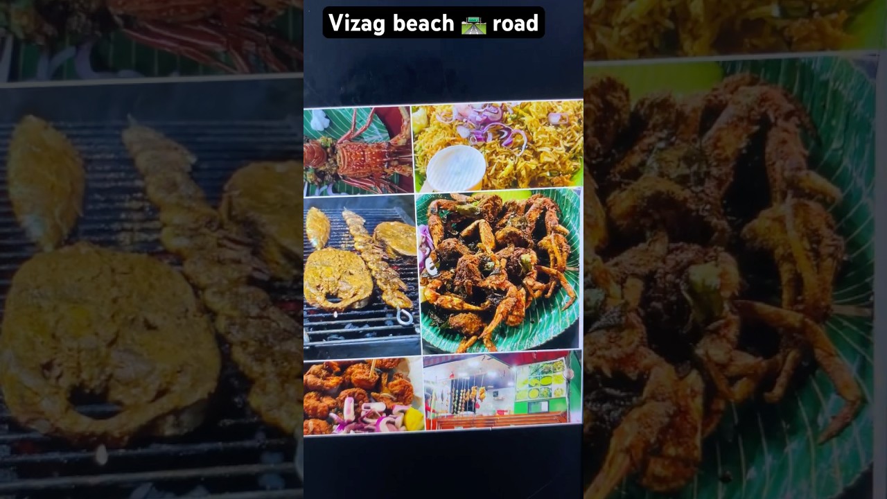 Sea food 🥗 🦀 🦐  🦞 in vizag must try |#seafood #shortsvideo #minivlogs