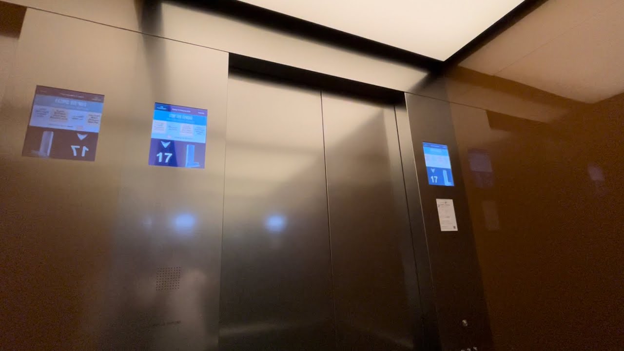 CapitaSpring[Green Oasis & Sky Garden Lobby] :: FAST Schindler 7000 High Speed Traction Lift.