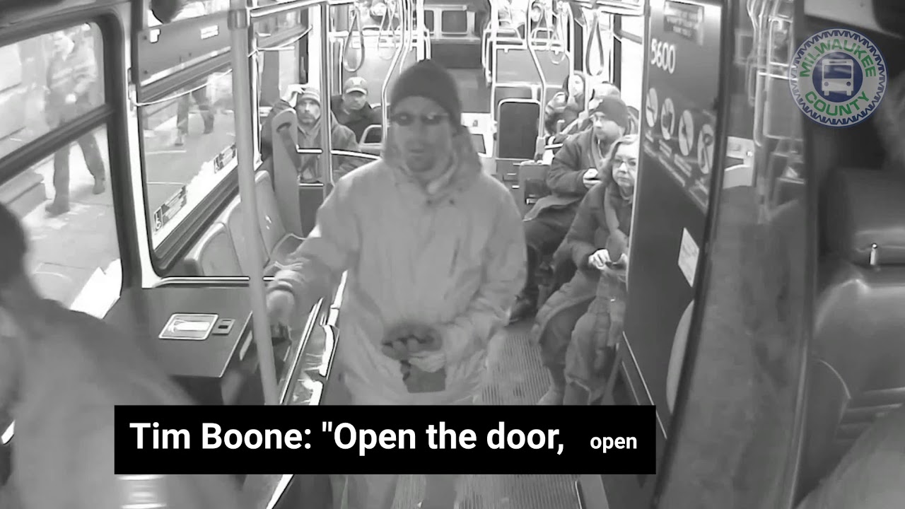 Bus Driver Helps Man Who Falls on Ice
