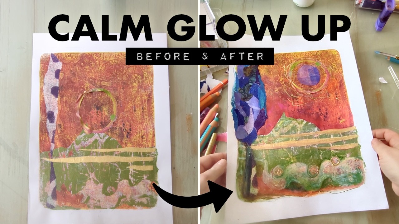 A Calm Gel Print Glow-Up