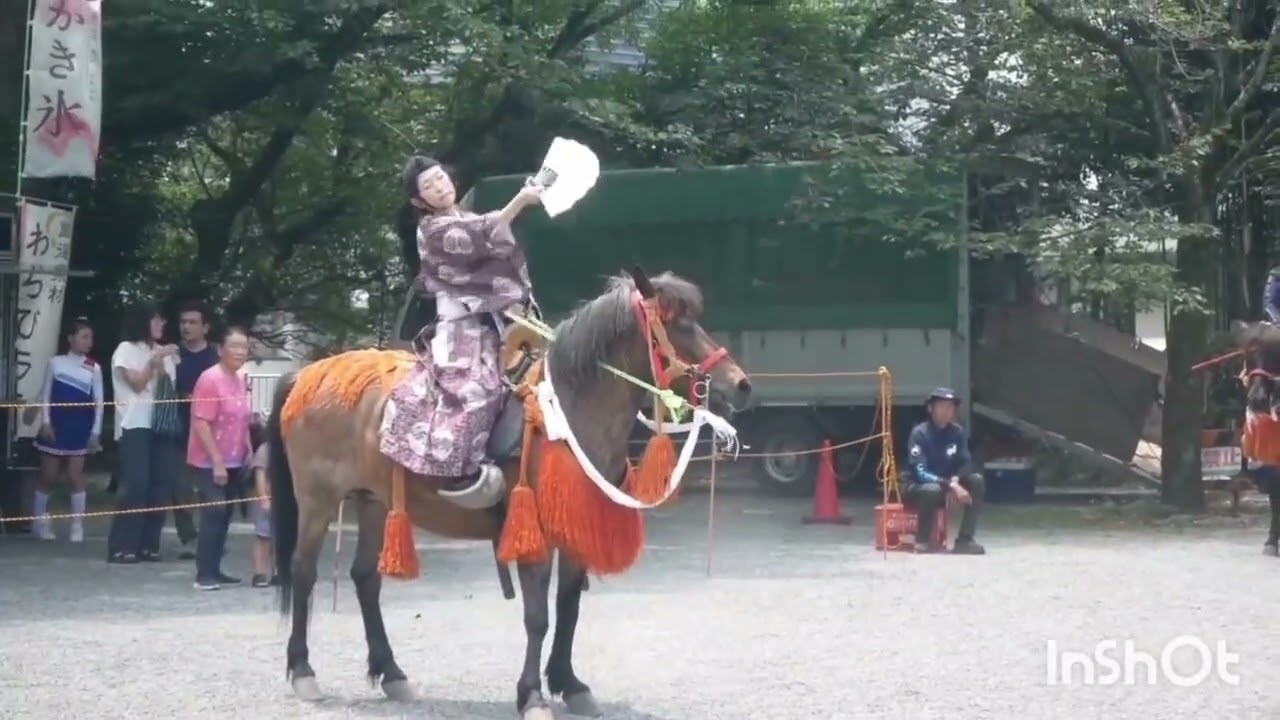 米之宮浅間神社〜馬上舞奉納神事
