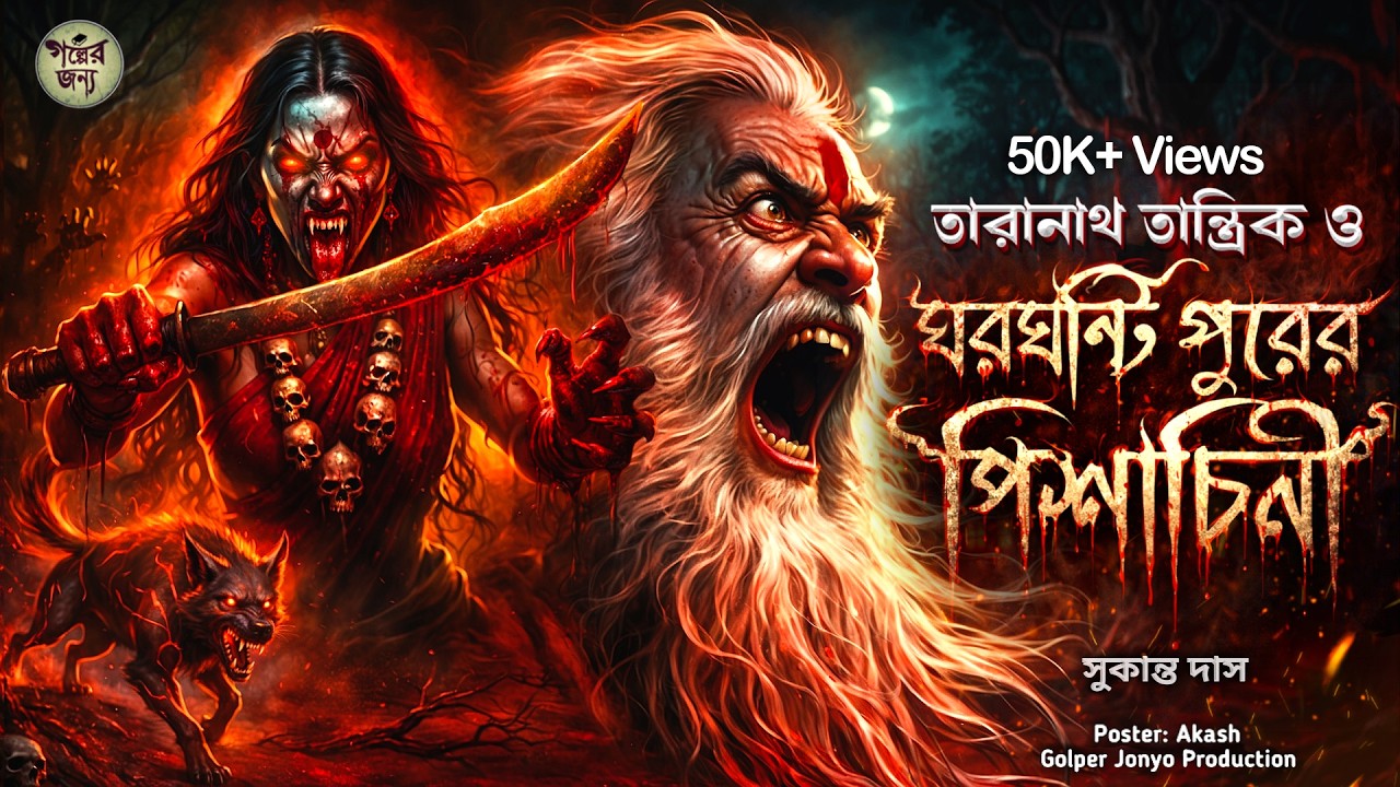 তারানাথ তান্ত্রিকের গল্প - ঘরঘন্টিপুরের পিশাচিনী। TARANATH TANTRIK | TARANATH TANTRIK GOLPER JONYO