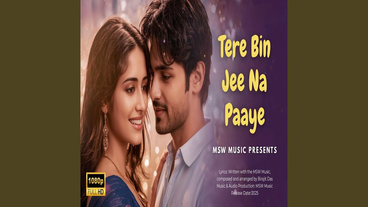 TERE BIN JEE NA PAAYE | Bollywood Romantic Song 2025 | MSW Music Hindi Presents
