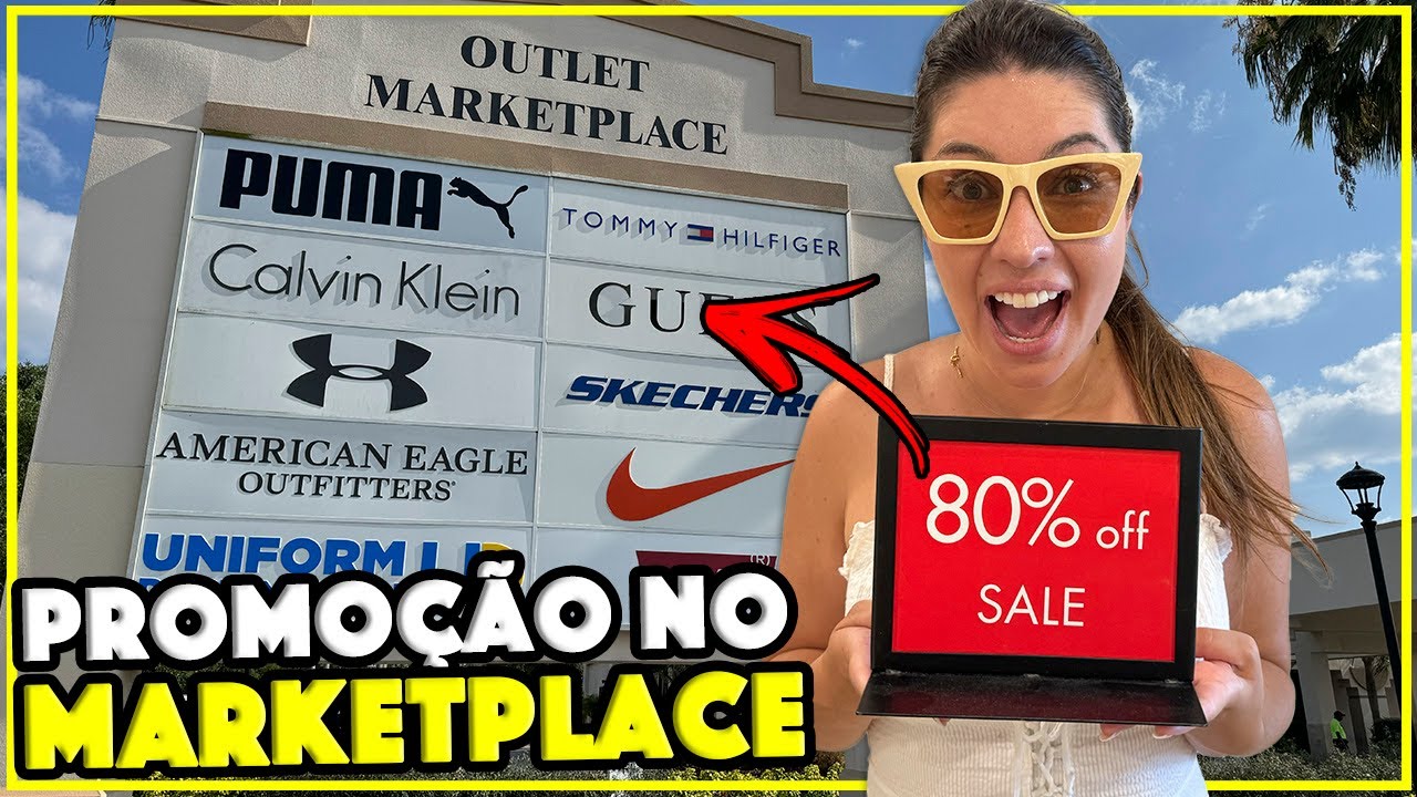 PROMOÇÕES DE FERIADO NO OUTLET MARKETPLACE DE ORLANDO