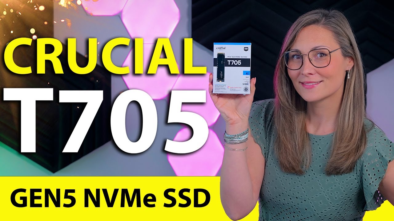 Faster than a 9100 PRO? - Crucial T705 Gen5 NVMe SSD Review
