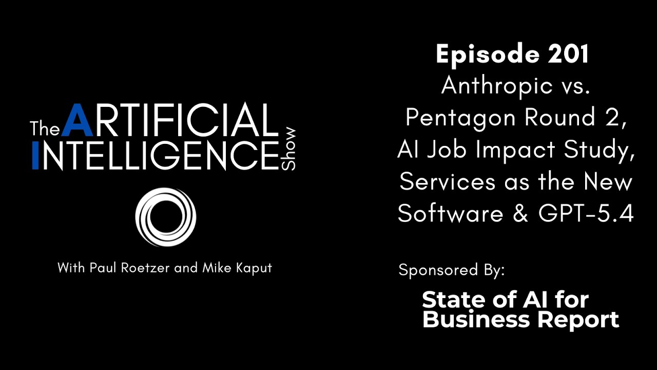 Ep. 201: Anthropic's Job Study, Sequoia's Autopilot Thesis & GPT-5.4's Shocking Benchmarks