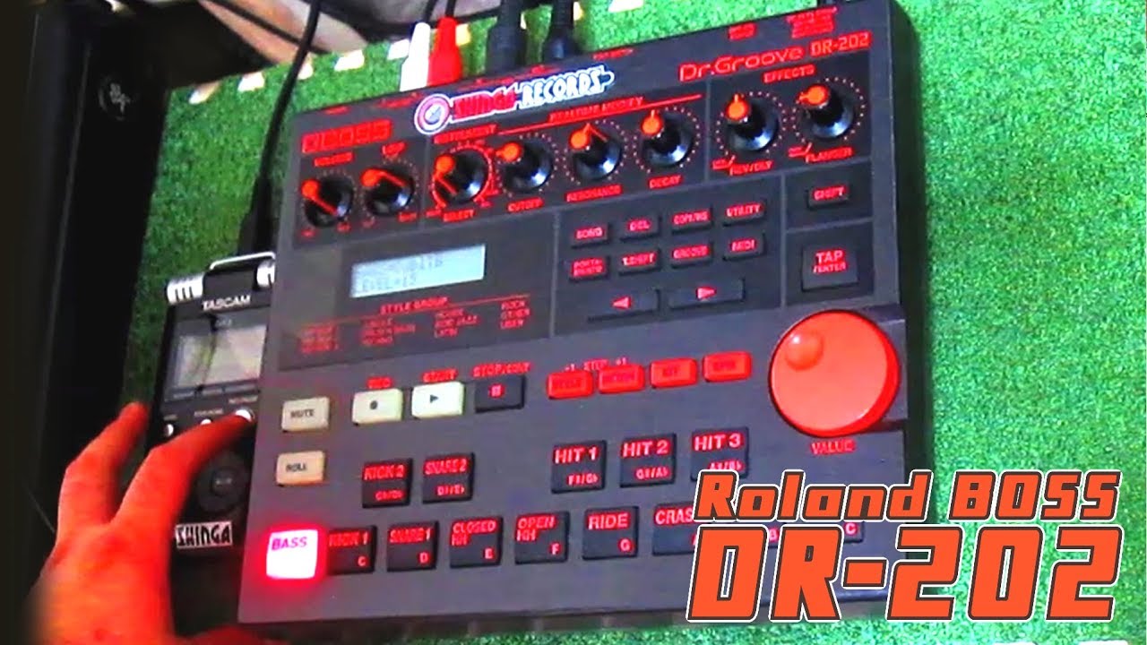 Roland DR-202 で遊んでみた！！