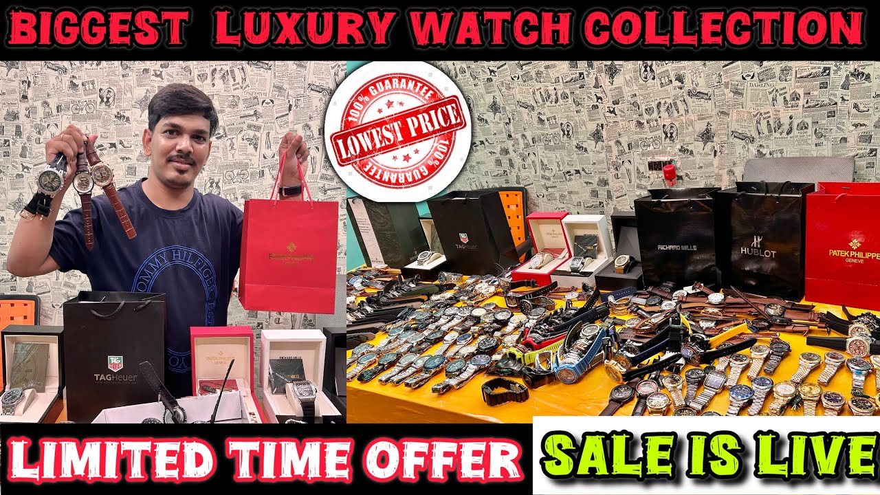 Cheapest luxury watch market in Kolkata \ Cheapest china watch shop in Kolkata | Cheapest watch shop