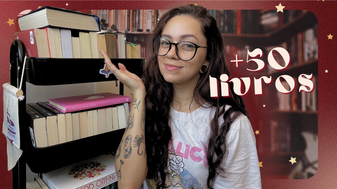 tour pelo meu carrinho de livros | Sonho de Estante