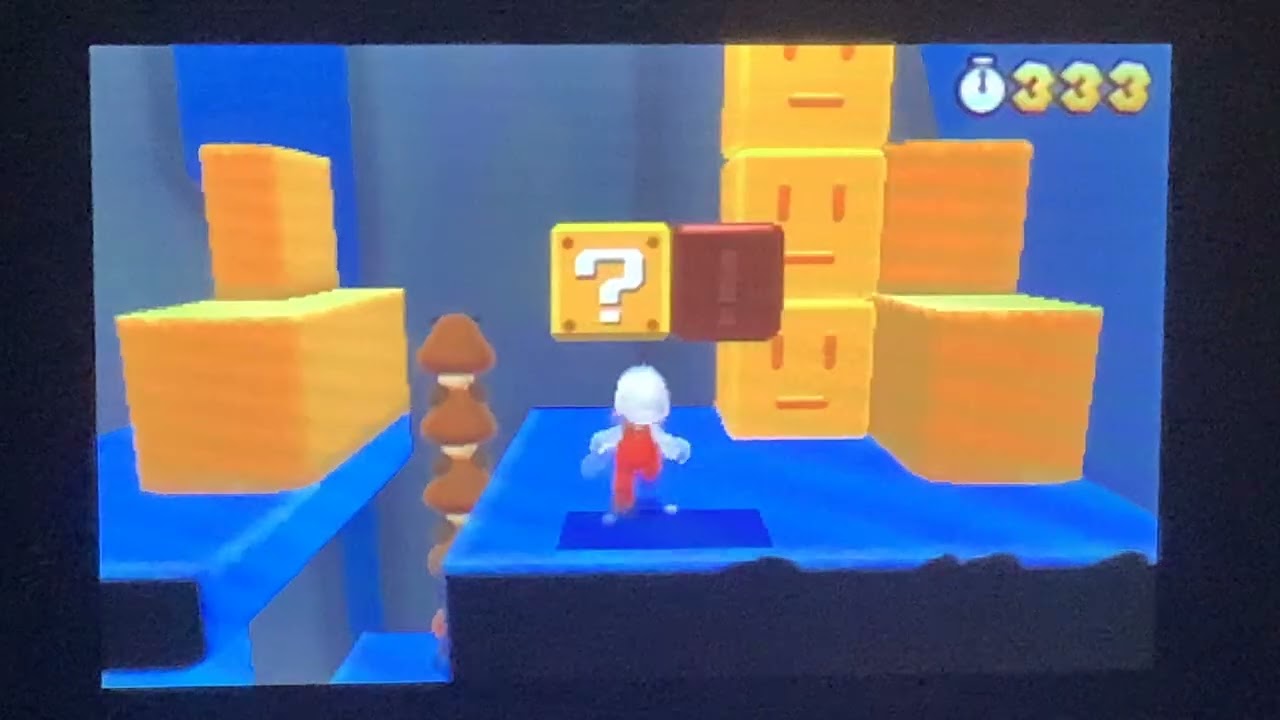 Super Mario 3D land 3ds game 4