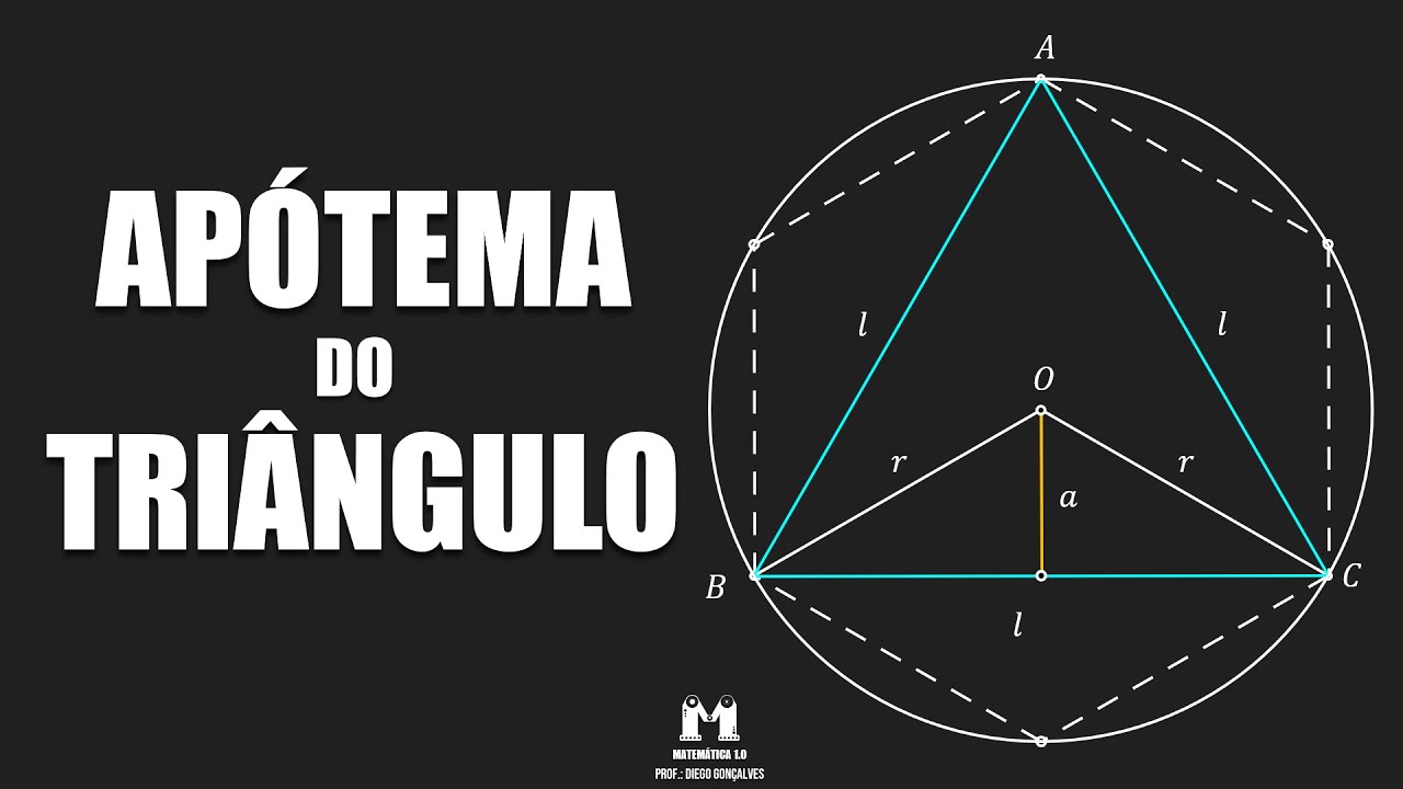 Apótema do triângulo equilátero