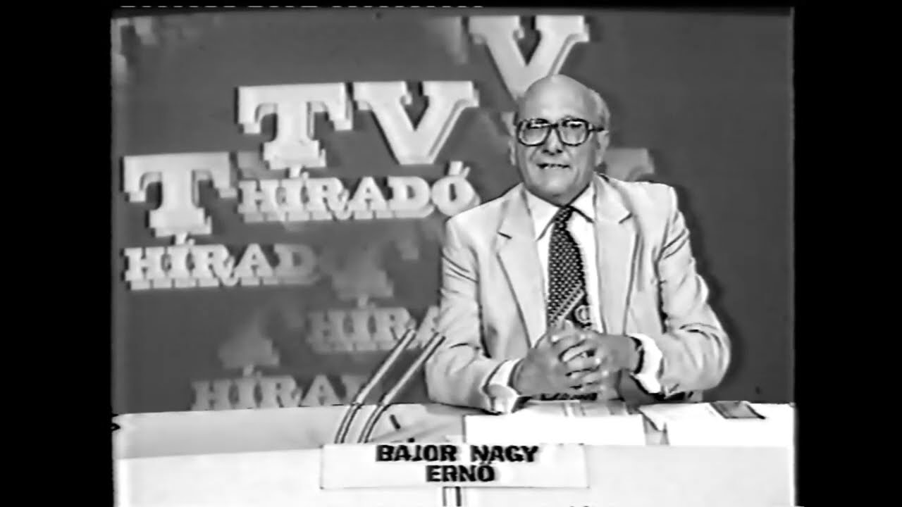 TV Hiradó ELSŐ KIADÁS (hanghibás) 1985 augusztus