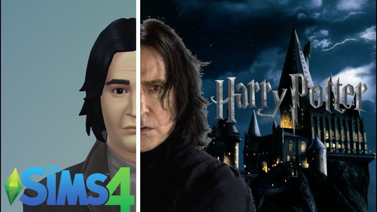 Sims 4 CAS:  Severus Snape