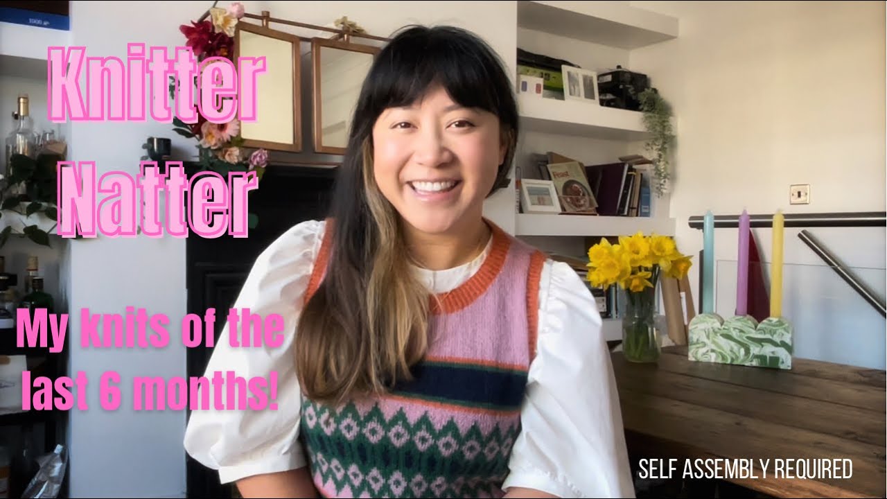 Knitter Natter - My first knitting vlog!