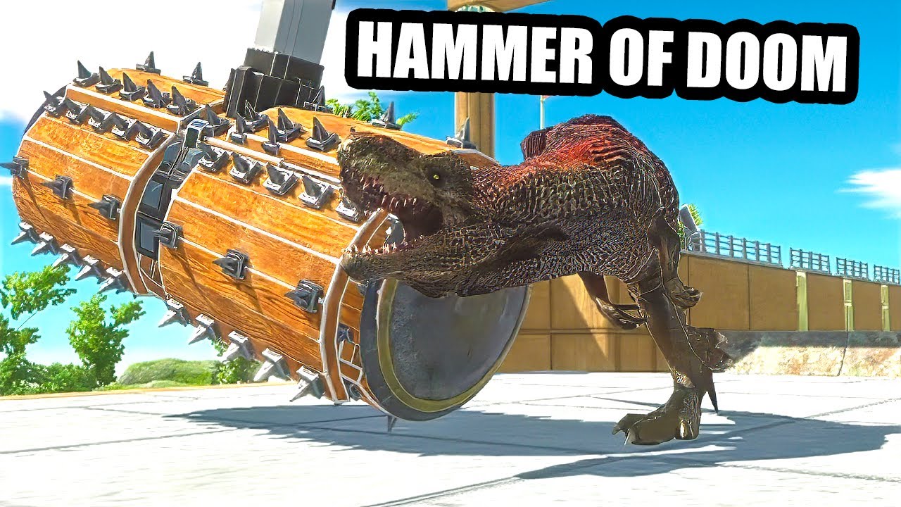 Can the T-Rex Survive the Death Bridge?! (ARBS)