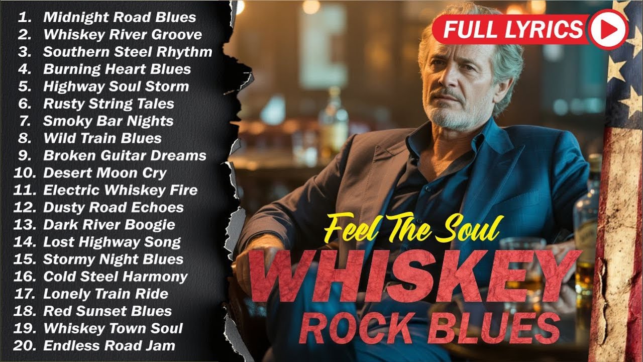 24/7 Blues Rock & Soul Ballads | Peaceful Worship Music for Deep Relaxation, Healing & Rest
