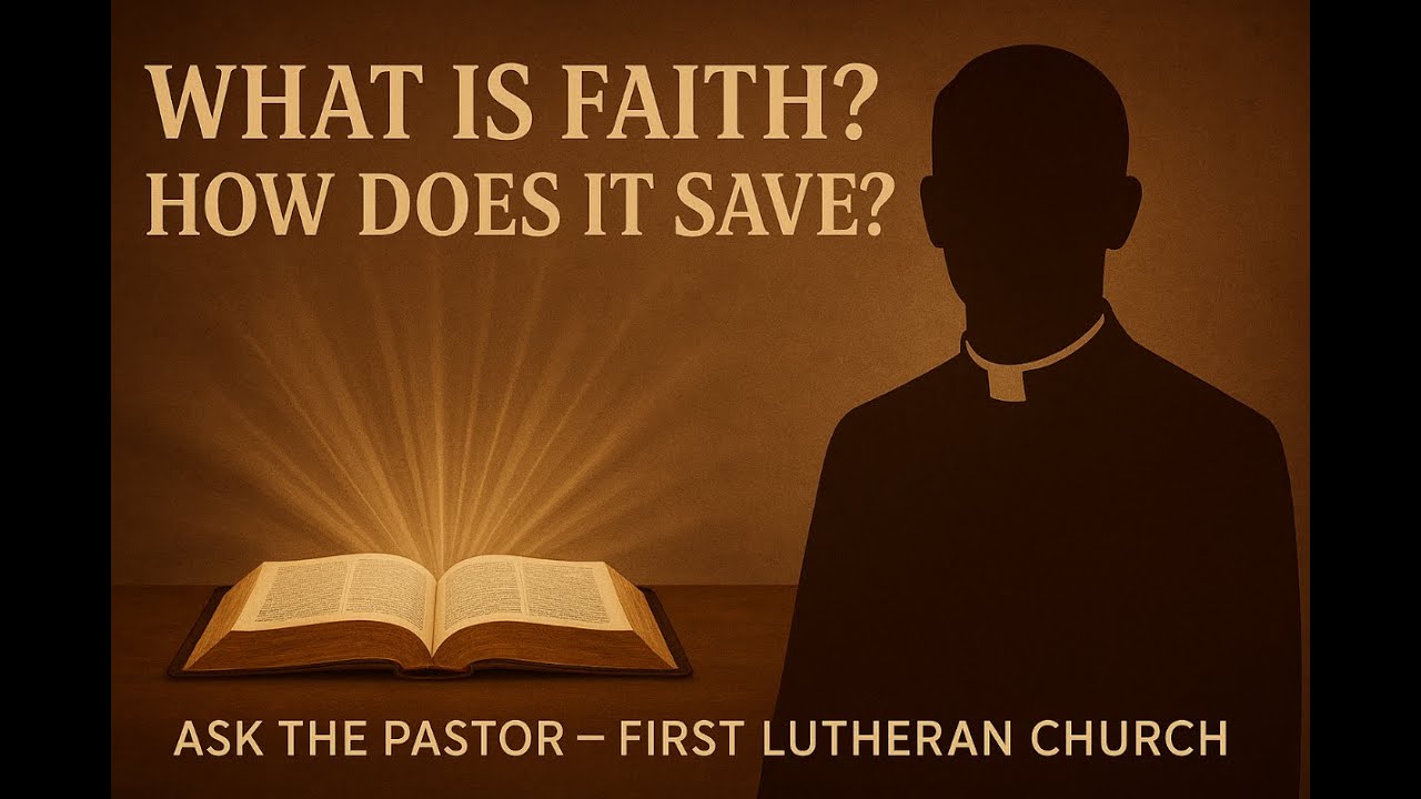 What Is Faith—and How Does It Save? | Ask the Pastor