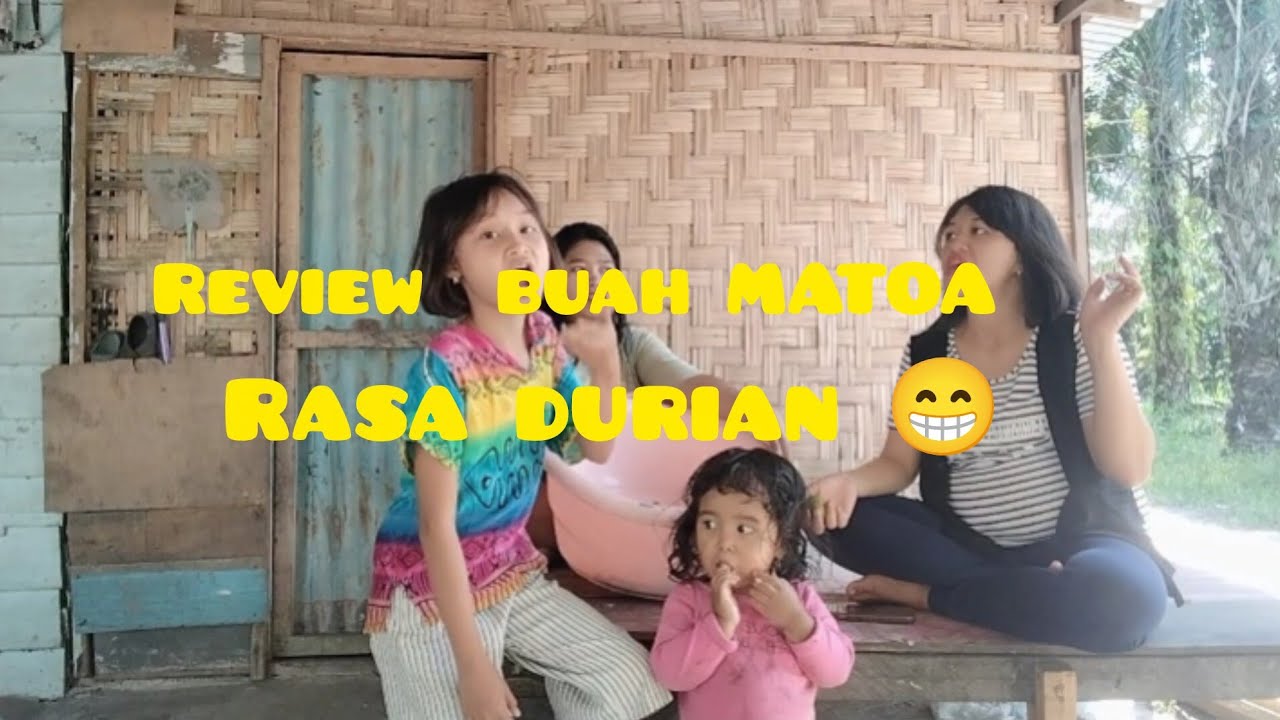 BUAH MATOA 🍐 RASA DURIAN 😄 ADUH KOK BISA YA😇