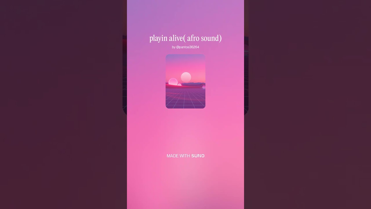 playin alive afro sound