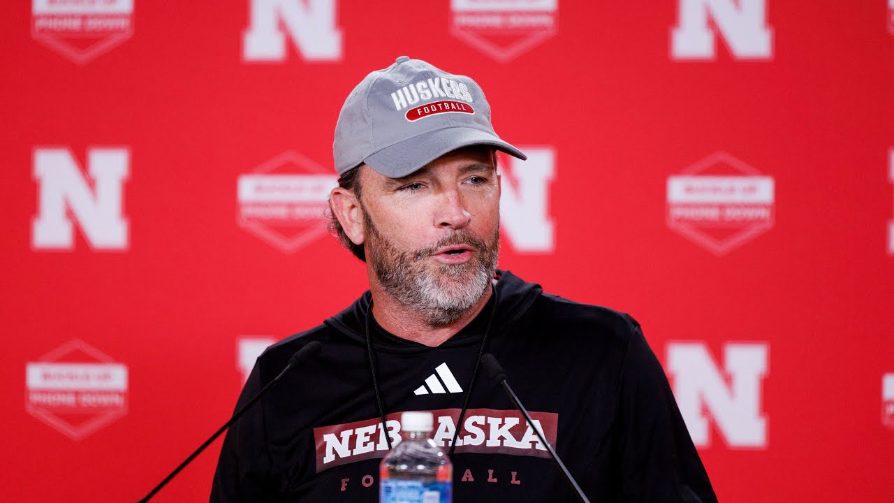 Nebraska's John Butler full press conference from April 15, 2025