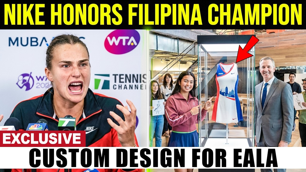 SABALENKA GOES OFF After Nike UNVEILS Eala's Champion Cincinnati Outfit!